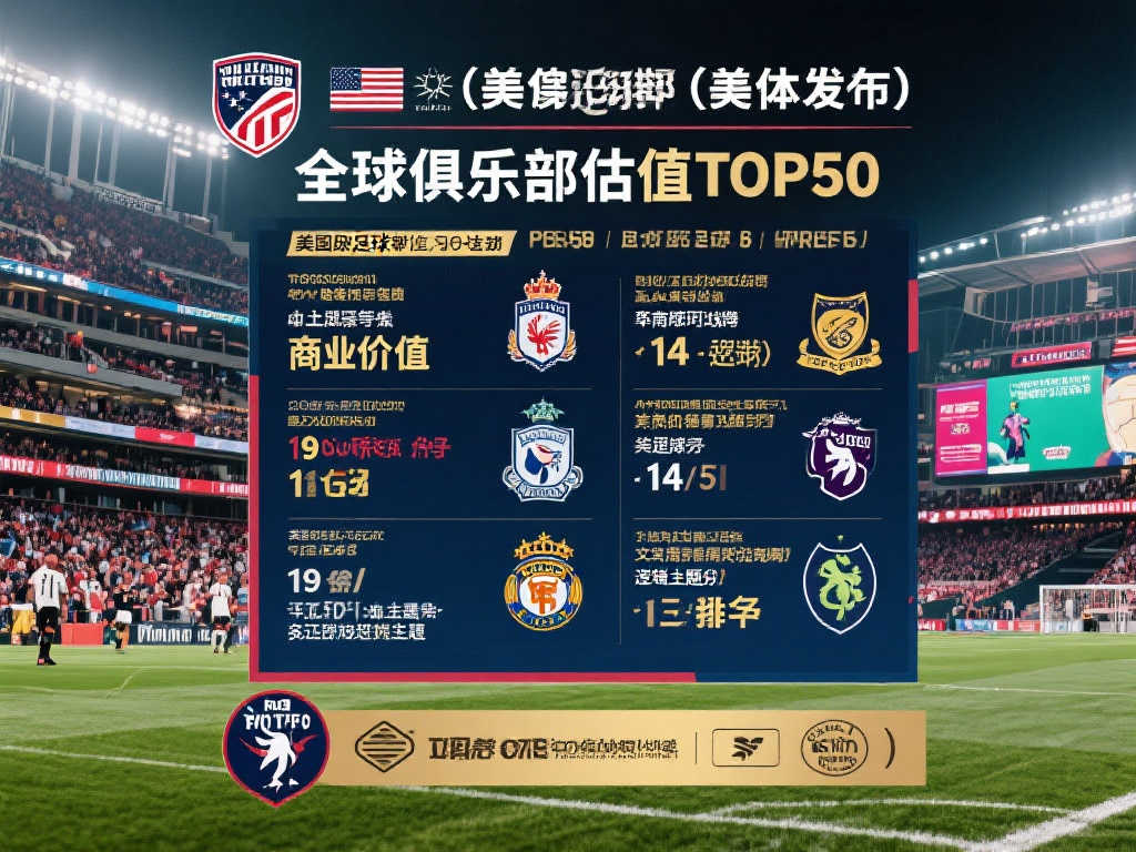 令人意外❗美媒评全球俱乐部估值TOP50:美职联19队超英超14队 令人意外❗美媒评全球俱乐部估值TOP50:美职联19队超英超14队